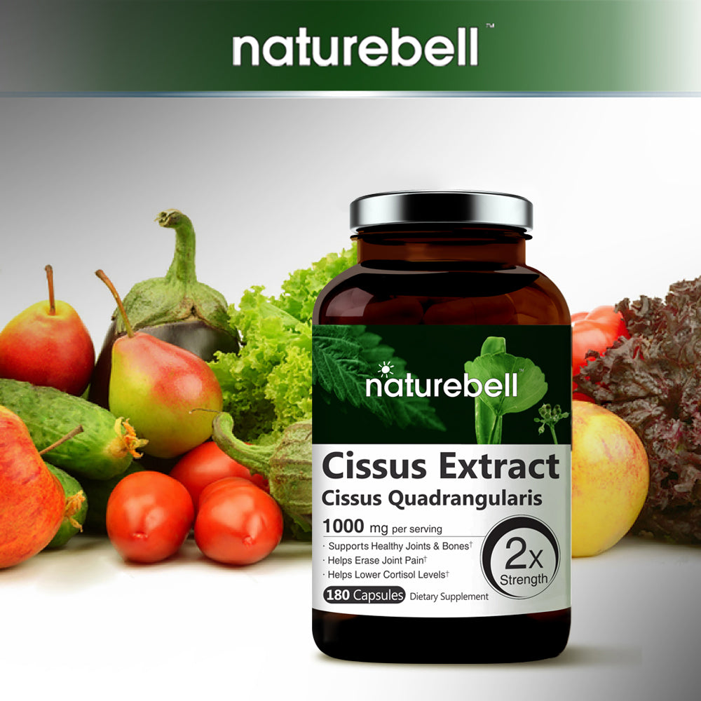 Cissus Quadrangularis Extract, 180 capsules – NatureBell