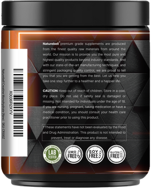 NatureBell Creatine Monohydrate Powder, 5000mg Per Serving