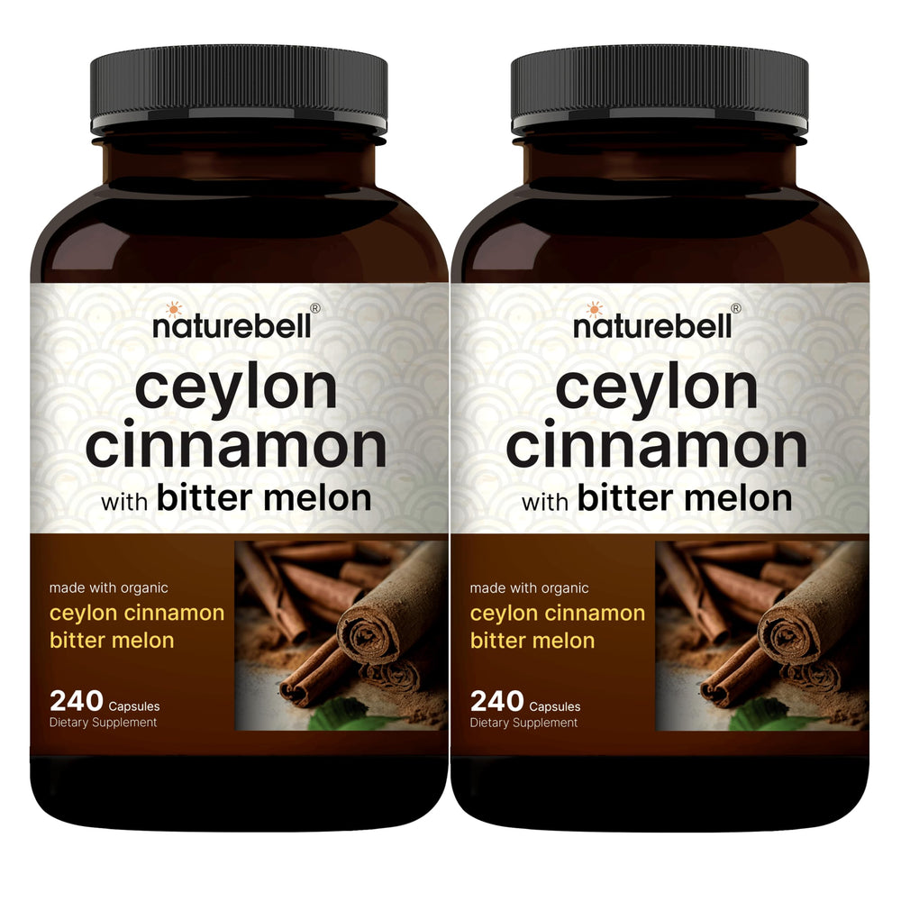 2 Pack Ceylon Cinnamon 9000mg Per Serving, 480 Capsules