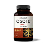 CoQ10 (Ubiquinone) 200mg with PQQ, 240 Veggie Capsules