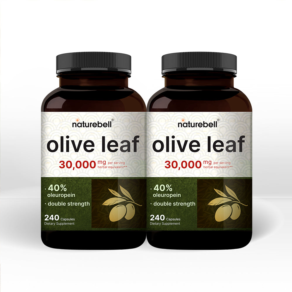 2 Pack Olive Leaf Extract 30000mg, 480 Total Capsules