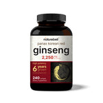 Korean Red Ginseng 2,250mg Per Serving, 240 Softgels