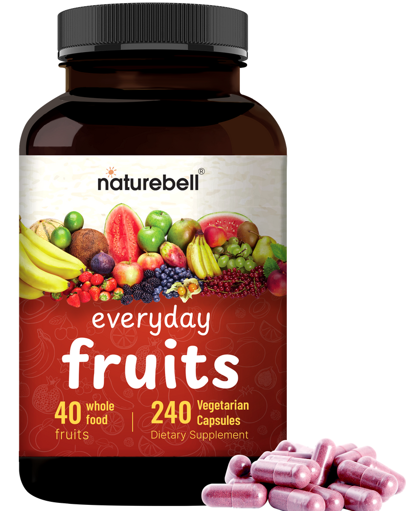 Everyday Fruits and Vegetables Supplements, 480 Total Vegetarian Capsules