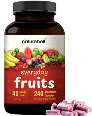 Everyday Fruits and Vegetables Supplements, 480 Total Vegetarian Capsules