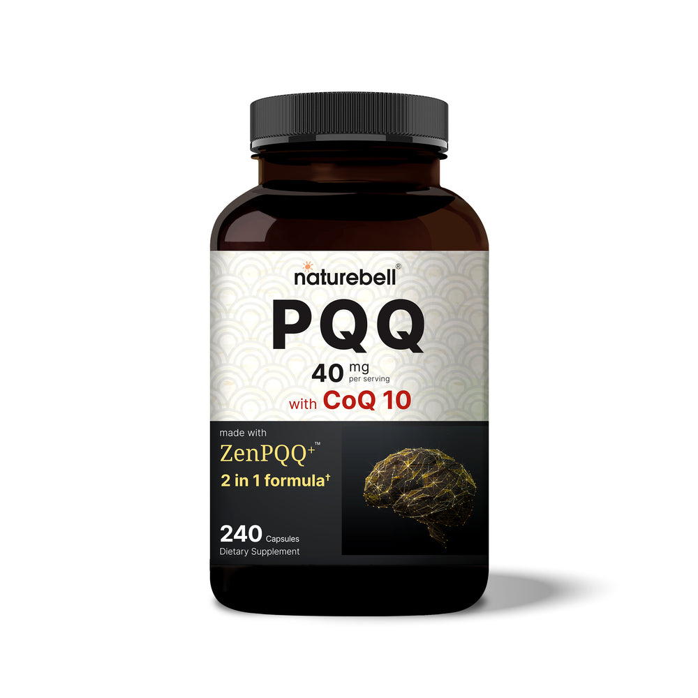 PQQ 40mg Per Serving with CoQ10, 240 Capsules