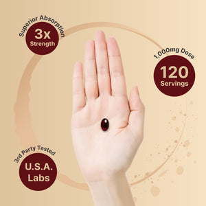 Krill Oil 1000mg Supplement, 240 Softgels