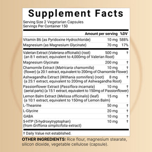 Valerian Root Complex 5,000mg, 300 Veggie Capsules