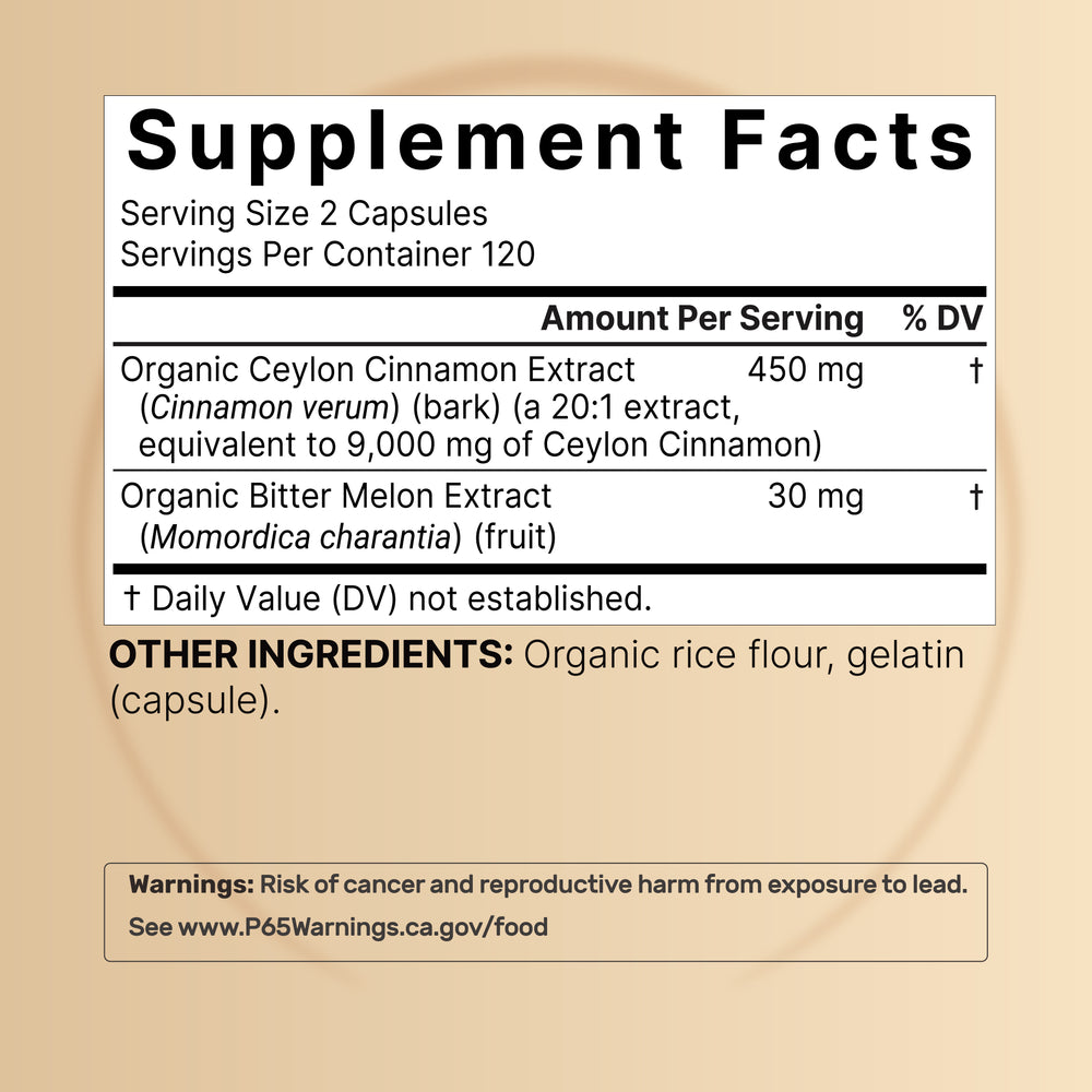 2 Pack Ceylon Cinnamon 9000mg Per Serving, 480 Capsules