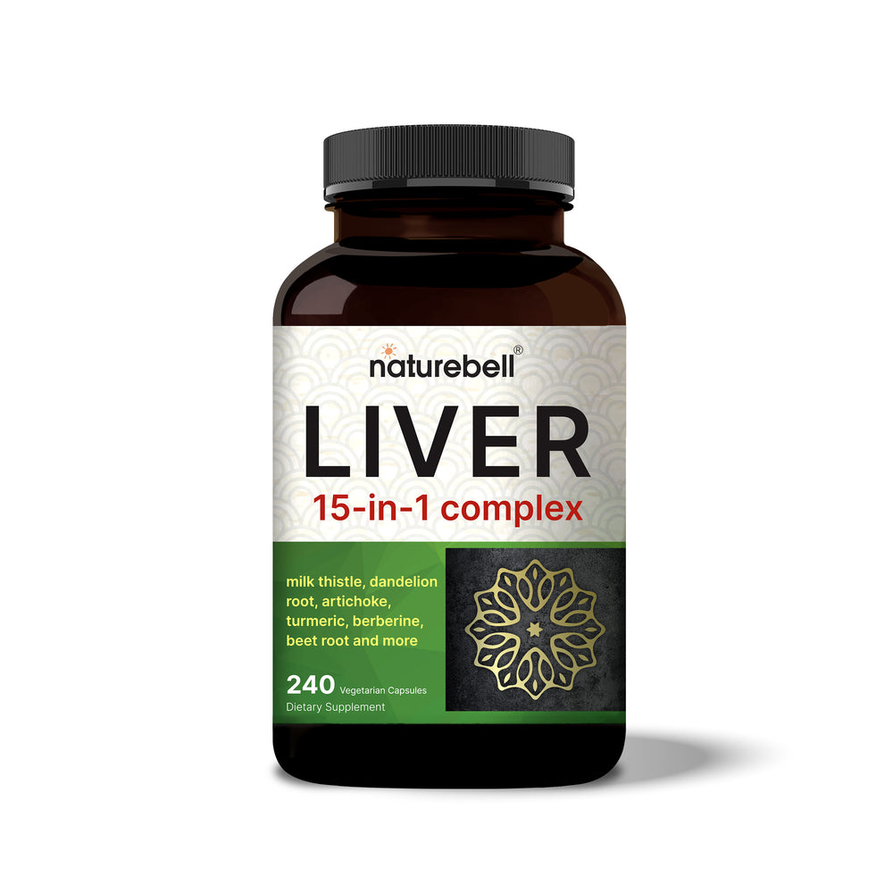 Liver 15-in-1 Complex, 240 Veggie Capsules – NatureBell
