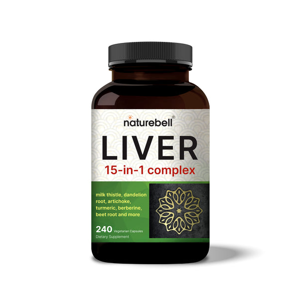 Liver 15-in-1 Complex, 240 Veggie Capsules – NatureBell