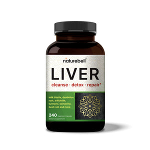 Liver Cleanse Detox & Repair Supplement, 240 Veggie Capsules
