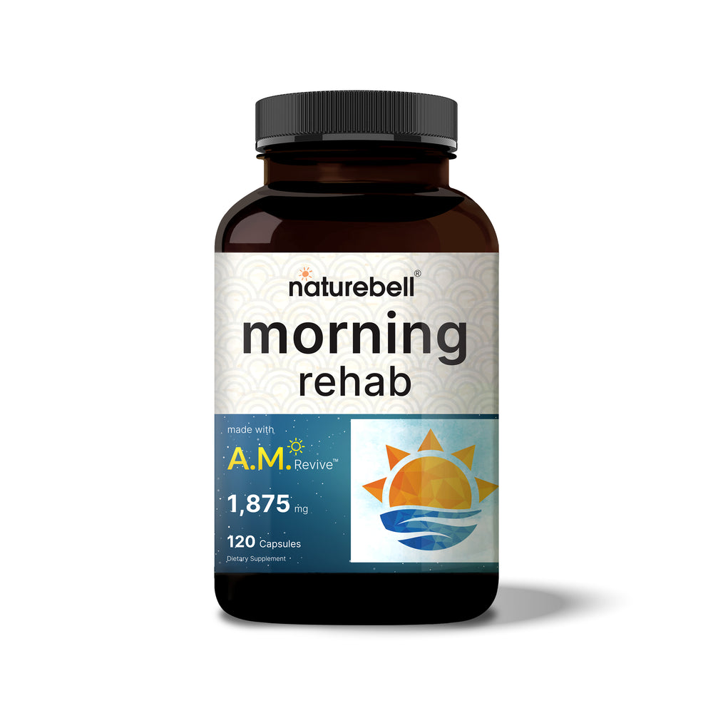 Morning Rehab A.M. Revive Formula with 98% Dihydromyricetin (DHM), 120 Capsules