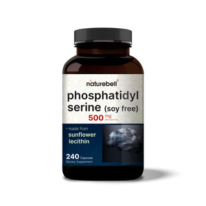 
            
                Load image into Gallery viewer, Ultra Strength Phosphatidylserine Supplement 500mg Per Serving, 240 Capsules
            
        