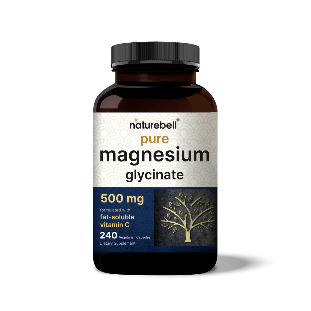 Magnesium Glycinate 500mg, 240 Capsules