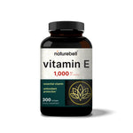 Vitamin E Oil Softgels, 1,000iu Per Serving, 300 Pills