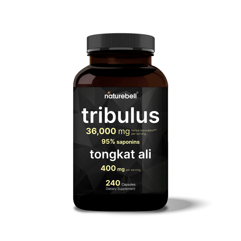 Tribulus Terrestris 36,000mg with Tongkat Ali 400mg, 240 Capsules