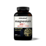 Magnesium Complex 400mg Supplement, 300 Capsule
