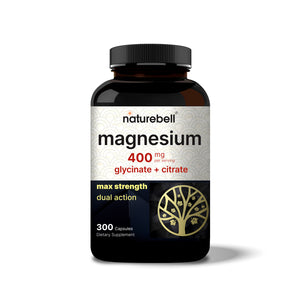 Magnesium Complex 400mg Supplement, 300 Capsule