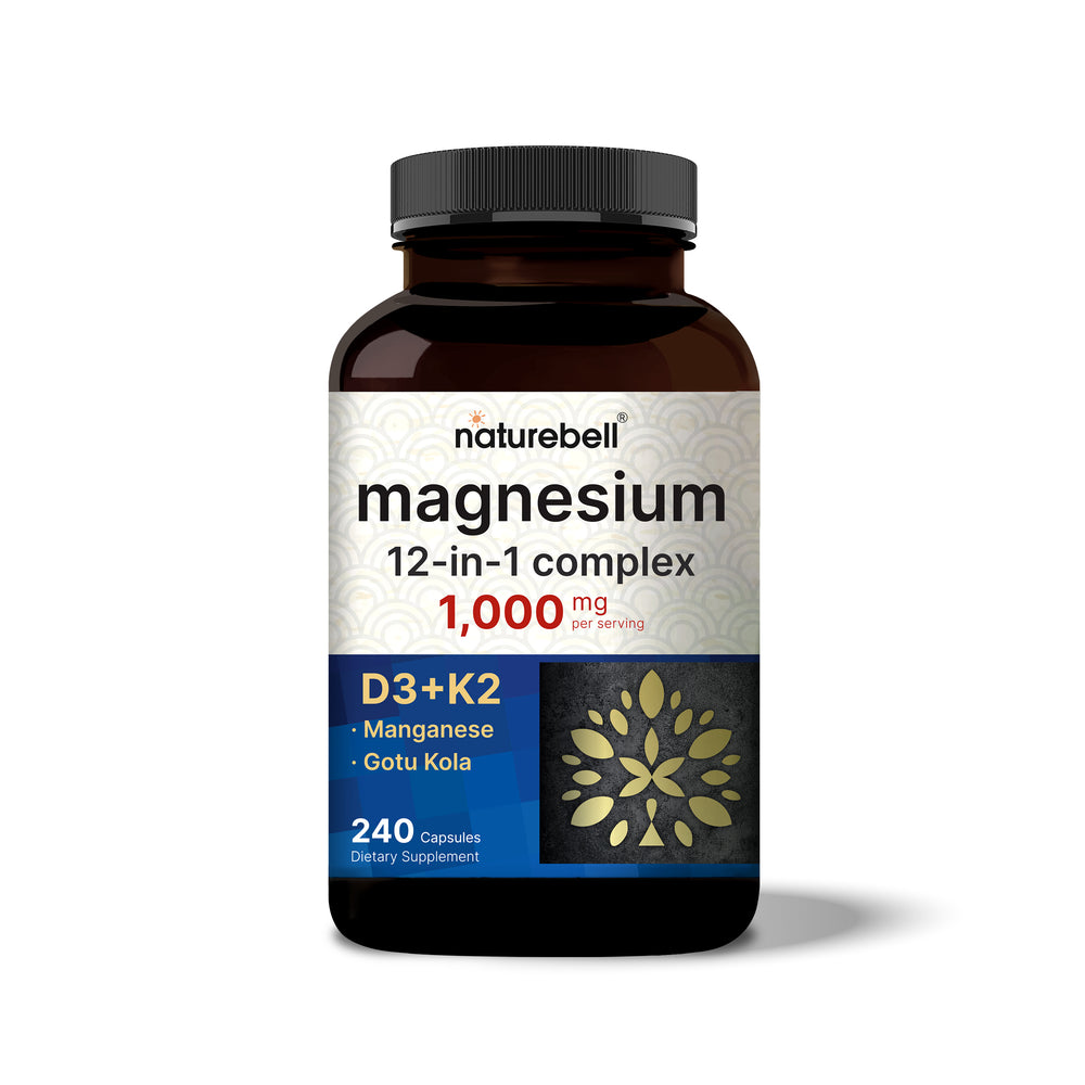 Magnesium 12 in 1 Complex 1,000mg, 240 Capsules