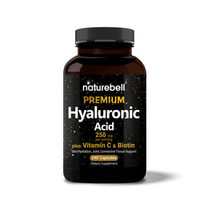 Hyaluronic Acid Supplements 250mg | 240 Capsules,