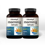 2 pack Morning Rehab A.M. Revive Formula with 98% Dihydromyricetin (DHM), 240 Capsules