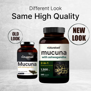 2 Pack Mucuna Pruriens Capsules