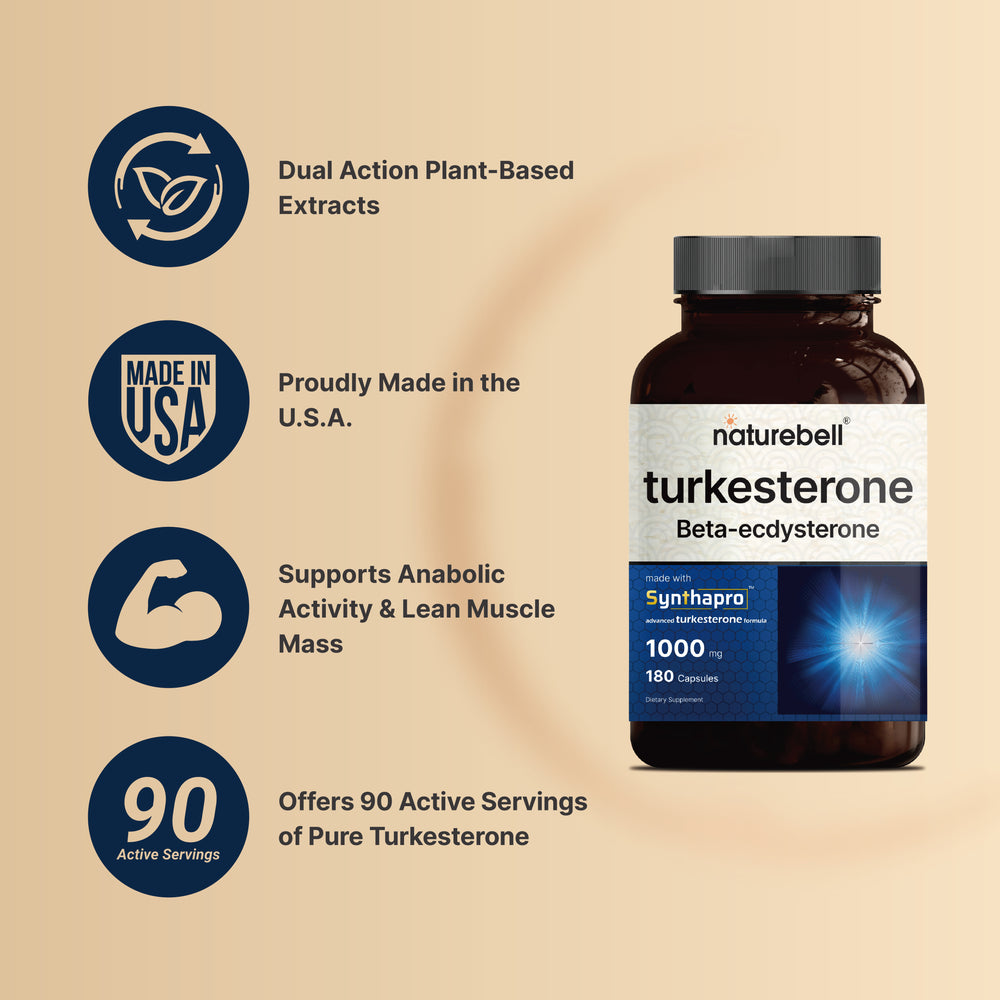 
            
                Load image into Gallery viewer, Turkesterone Supplement 500mg | 180 Capsules
            
        
